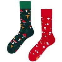 Many Mornings Freizeitsocken Many Mornings Meet the Shrooms (1 Paar, 1-Paar, 1 Paar) immer ein dismatching Paar