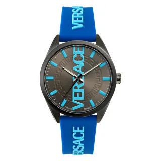 Versace V-Vertical Herren Blau Uhr VE3H00823