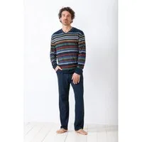 Hajo Pyjama Hajo, Schlafanzug Premium Cotton 53888