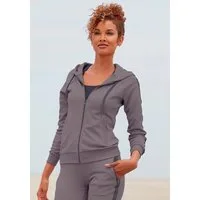 LASCANA ACTIVE Trainingsjacke mit Logo Tape an den Ärmeln