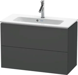 Duravit L-Cube Waschtischunterbau wandhängend Graphit Matt 820x391x550 mm - LC625704949 LC625704949