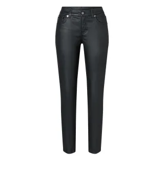 MAC - MAC JEANS - SLIM, Coated cotton tencel schwarz - Gr. - 30