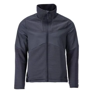 MASCOT Herren Fleecepullover mit Reißverschluss und Futter CUSTOMIZED Schwarzblau L - 22105-681-010-L
