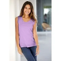 Sieh an! Shirttop Shirttop Ärmellos