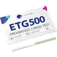 LuxmedIQ Drogen-Schnelltest für ETG - Alkoholtest - Ethylglucuronid Urin Schnelltest - 500 ng/mL, 10-tlg.