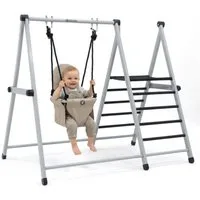 HyperMotion Babyschaukel HyperMotion 2in1 Kinderschaukel mit Leiter klappbar