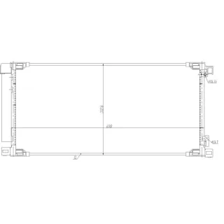 NRF Klimakondensator + Trockner Toyota Auris 350498