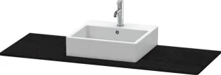 Duravit XSquare Konsole Eiche Schwarz Matt 1400x550x16 mm - XS060GM1616 XS060GM1616
