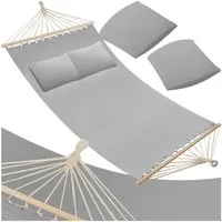 tectake Hängematte Hammock Eden, mit Spreitzstäben, für 2 Personen