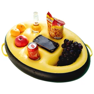 Ulefone UAN17 Floating Tray Phone Holder Inflatable Pool Float for Phone Drink Snack Compatible with 6.1-7.2 Inch Mobile