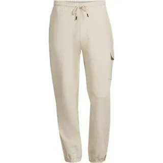 Jogginghose Super Soft, Herren,  Weiß, Polyester/Viskose/Baumwoll-Mischung, by Lands' End