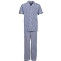 Henry Terre Pyjama Pyjama Set Kurzarm - Punkte & Zweige