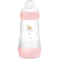 MAM Babyflasche Easy Start Baby Weithalsflasche mit SkinSoft Trinksauger