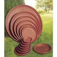 PROREGAL® Blumentopf Blumentopf Untersetzer ICS Erica 65cm