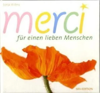 merci - für einen lieben Menschen