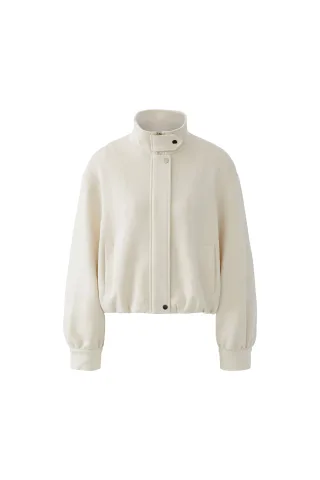 Oui - Jacke whitecap gray - Gr. - 42