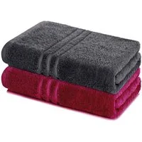 Lavea Badetuch Elena 2er Set Badetücher 100x150 cm, Duschtuch, 500 g/m² Frottier, weich & saugstark, pflegeleicht