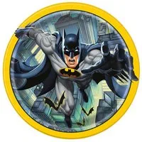 Procos Pappteller Pappteller 'Batman', Ø23cm/8Stk. FSC