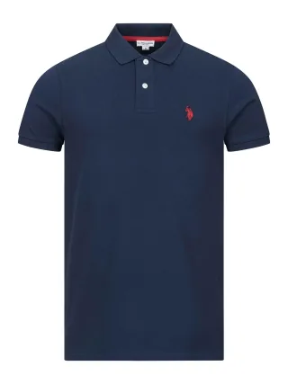 U.S. Polo Assn. Herren Poloshirt aus 100 % Baumwolle