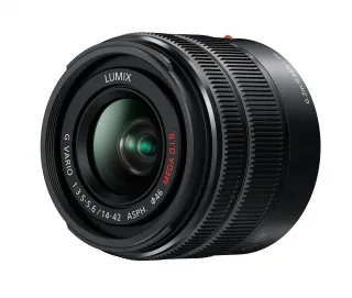 Panasonic Lumix G 14-42mm 1:35-56 II Asph. OIS [für MicroFourThirds] schwarz