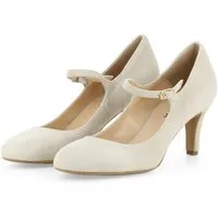 Evita BIANCA Pumps (Paar, Kunstledersohle) Handmade in Italy