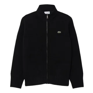 Lacoste Wool Zip-Up Sweater