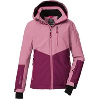 Killtec Skijacke KSW 207 GRLS SKI JCKT Wasserdichte, atmungsaktive Kinderjacke mit reflektierenden Details