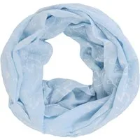 MIRROSI Loop Damen Schal mit Love Herz Muster Weich aus 100% Baumwolle, (ca. 160x44cm Zweimal um den Hals wickelbar, Loop-S), Damen Halstuch Stola ideal für Frühling,Sommer, Herbst