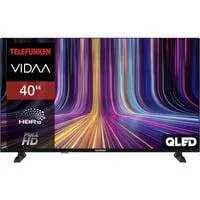 QF40VP750S, QLED-Fernseher 102 cm (40 Zoll), schwarz, FullHD, Triple Tuner, Mediaplayer, Smart-TV