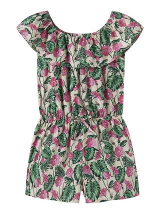NAME IT - NKFVINAYA SS PLAYSUIT FFFFF NOOS Summer Sand - Gr. - 164