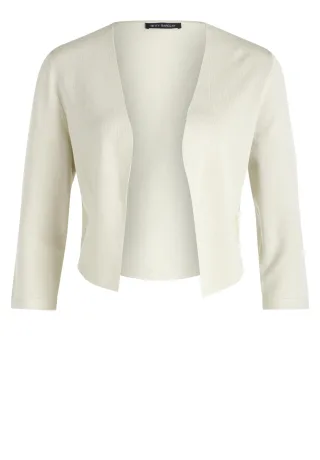 Betty Barclay - Feinstrick-Bolero beige - Gr. - 48