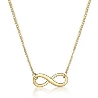 Elli Kette mit Anhänger Kette Infinity Unendlichkeit Symbol 925 Silber, Infinity