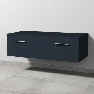 Sanipa Anbau-/Solitärschrank mit Auszug 2morrow (G3237) 340x1200x520 Marine-Matt, G32371R G32371R
