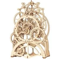 HR Direktverkauf GmbH 3D-Puzzle Pendeluhr - mechanische Uhr zum puzzeln - Holzbausatz 166-teilig, 166 Puzzleteile