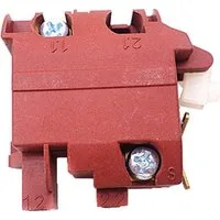 Trade-Shop Schalter passend für Bosch PWS 10-125 CE, GWS 7-125, GWS 8-125, GWS 9-125 C, Schaltereinheit geeignet für Schleifbürste, Winkelschleifer etc.