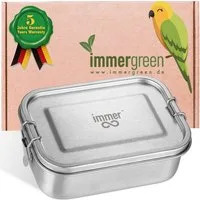 immer Lunchbox Basic Edelstahl Brotdose, Edelstahl, (2-tlg)