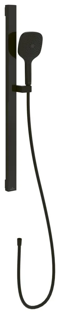 Villeroy & Boch Duschgarnitur Infinity Showers 105x31x890mm für Wandmontage Matt Black TVS110003000K5