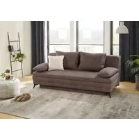 Jockenhöfer Gruppe Schlafsofa Laurin, B: 202 cm, Liegefl. 158x200 cm, Dauerschläfer, mit Schlaffunktion, Bettkasten, Kaltschaumtopper &1 Zierkissen