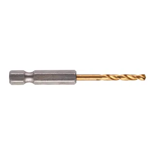 Milwaukee Metallbohrer SHOCKWAVE HSS-G TiN 3mm - 2 Stück - 48894763