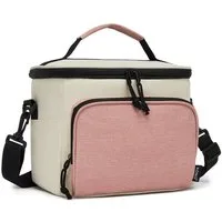 KONO Picknicktasche 9L Kühltasche Lunchtasche 26×17×21 cm