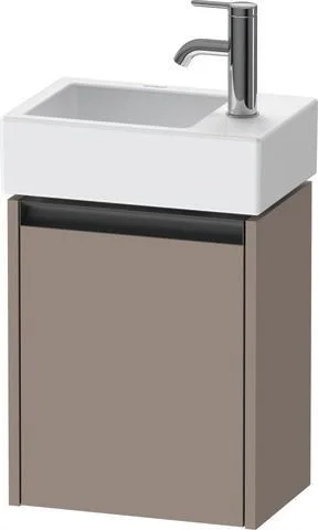 Duravit Ketho.2 Waschtischunterbau wandhängend Basalt Matt 364x238x440 mm - K25071L43430000 K25071L43430000