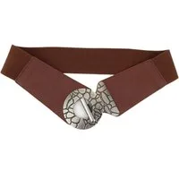 Ella Jonte Stretchgürtel breiter Taillengürtel mit Vintage-Schließe & Stretch-Komfort