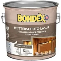 Bondex Holzschutzlasur BONDEX Wetterschutz-Lasur für Aussen, Holz-Schutz, UV-Schutz