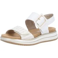 Remonte Keilsandalette, Sommerschuh, Sandale, Komfortschuh mit praktischen Klettverschlüssen