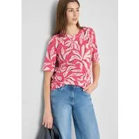 CECIL Rundhalsshirt mit Blumenprint