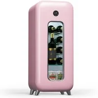 Klarstein Weinkühlschrank Shirley, für 15 Standardflaschen á 0,75l,Wein Flaschenkühlschrank Weintemperierschrank Weinschrank Kühlschrank