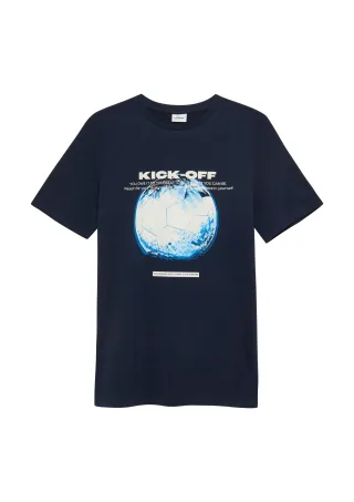 s.Oliver - T-Shirt blau - Gr. - 176