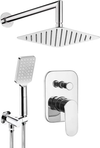 Neuesbad Serie 100 Unterputz Dusch-Set, Oberfläche: chrom NB1DENAC_09LP1