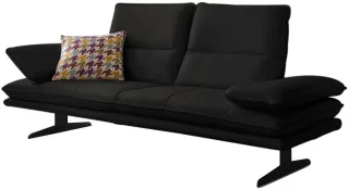 W.SCHILLIG 2,5-Sitzer "broadway, Designsofa mit tollem Sitzkomfort" Sitztiefenverstellung, Kopfteil- & Seitenteilverstellung, Breite 216cm