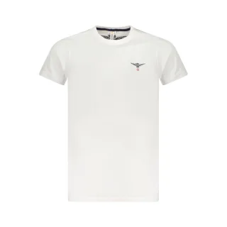 Accademia Militare Bianco Baumwolle Herren T-Shirt